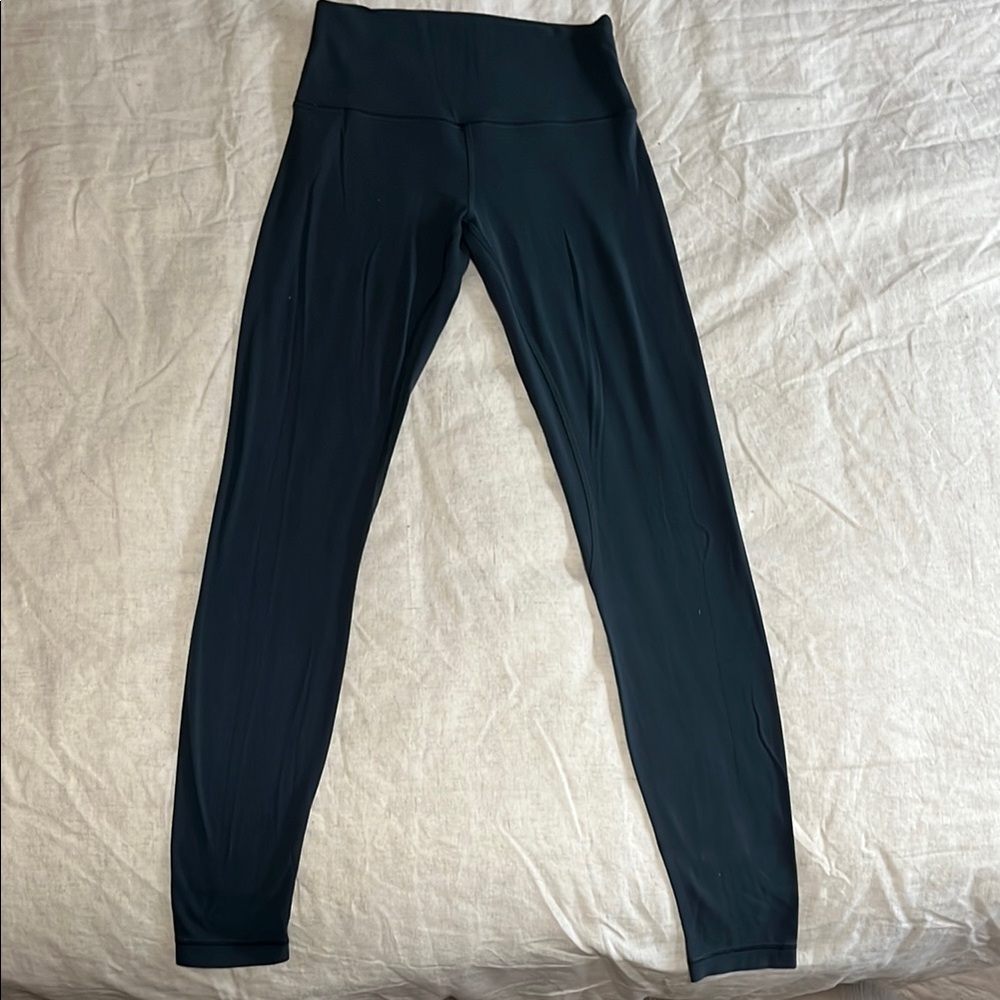 Lululemon Athletica high waisted Align Charcoal Leggings sz 6
